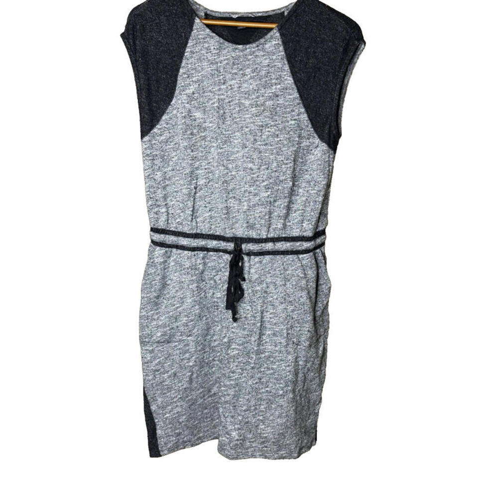 Tommy Hilfiger Athluxe Women Size L‎ Black And Gray Comfy Lounge Dress